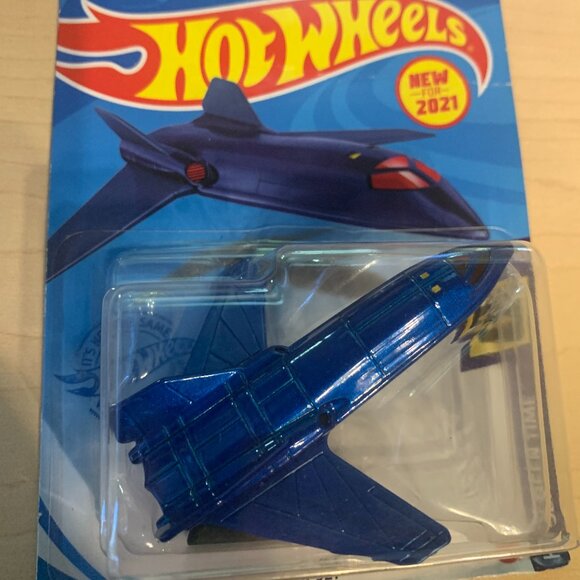 1:64 MARVEL X MEN HOT WHEELS X-JET NEW IN PACKAGE - Picture 1 of 2